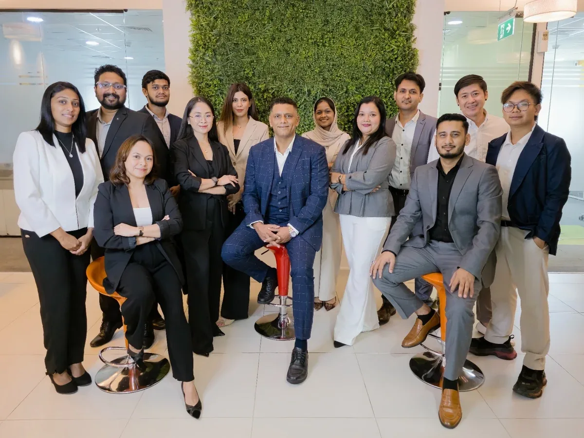 The Vigor Accounting and Taxation team at the Business Bay office in Dubai